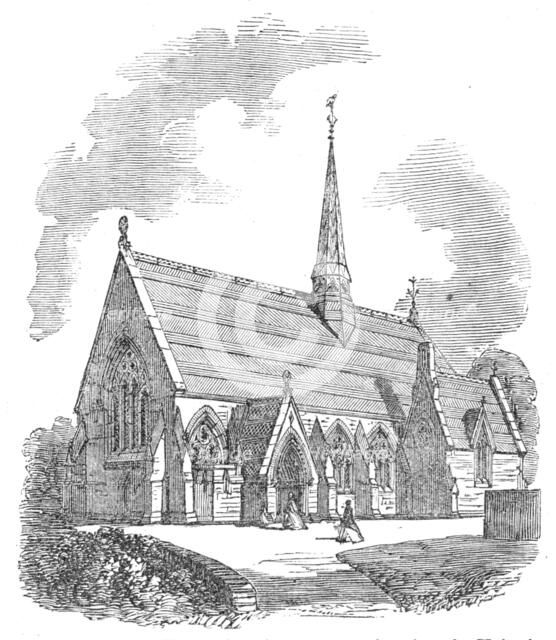 Rosslyn-Hill Chapel, Pilgrim-Lane, Hampstead, 1862. Creator: Unknown.
