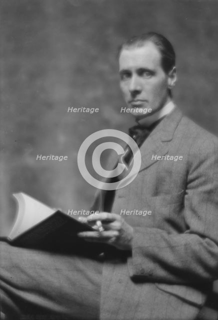 Ross, Gordon, Mr., portrait photograph, 1914 Mar. 18. Creator: Arnold Genthe.