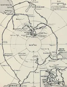 Ross's Antarctic Voyage in the Erebus and the Teror, November 12, 1840 1937