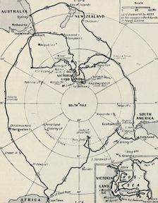 Ross's Antarctic Voyage in the Erebus and the Teror, November 12, 1840 1937