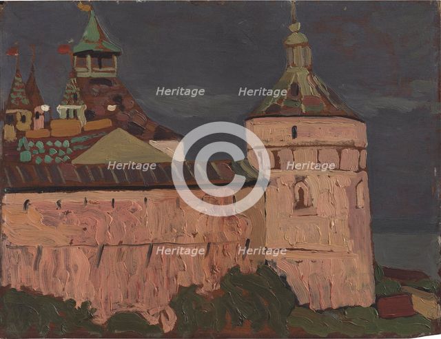 Rostov the Great. Towers of princely chambers.