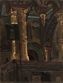 Rostov the Great. Interior of the Church of Our Savior na Senyakh