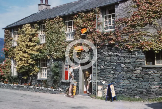 Rosthwaite Post office, Borrowdale, Lake District, c1960.  Artist: CM Dixon.