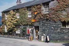Rosthwaite Post office, Borrowdale, Lake District, c1960. Artist: CM Dixon