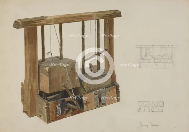 Rat Trap, c. 1938. Creator: Henry Waldeck.