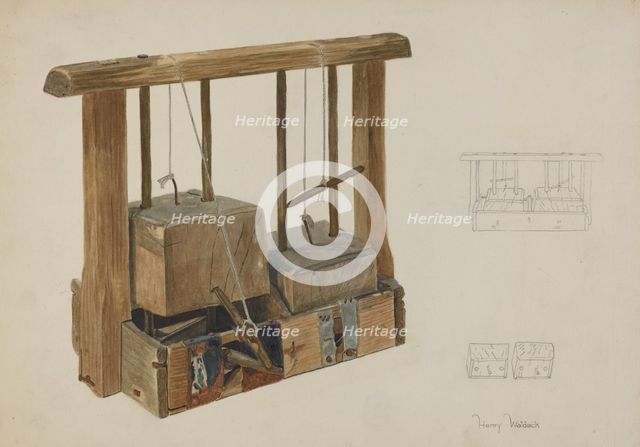 Rat Trap, c. 1938. Creator: Henry Waldeck.