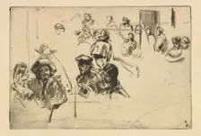 Ratcliffe Highway, 1861. Creator: James Abbott McNeill Whistler
