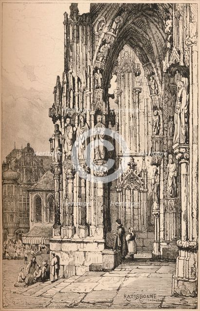 'Ratisbon', c1820 (1915). Artist: Samuel Prout.