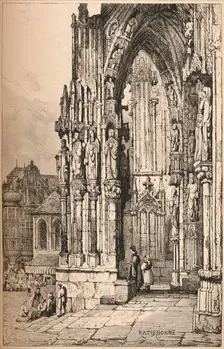 Ratisbon c1820 (1915). Artist: Samuel Prout