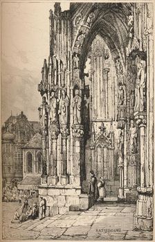 Ratisbon c1820 (1915). Artist: Samuel Prout