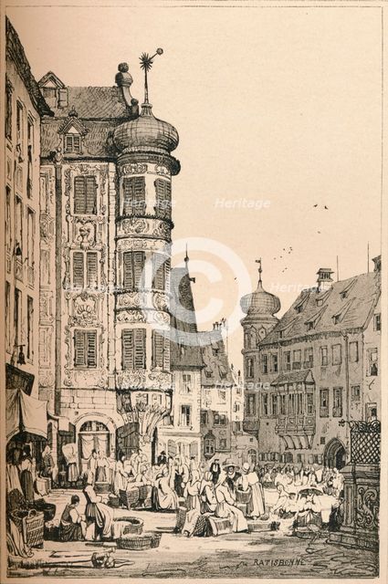 'Ratisbon', c1820 (1915). Artist: Samuel Prout.