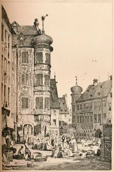Ratisbon c1820 (1915). Artist: Samuel Prout