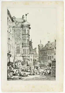 Ratisbonne, 1833. Creator: Samuel Prout