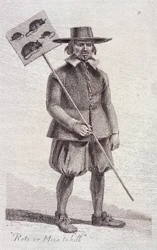 Rats or Mice to kill 1646, from Cries of London, (c1819?). Artist: John Thomas Smith