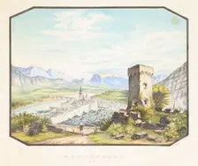 Rattenberg, Tyrol, ca. 1858-1882. Creator: Hermann Stieffel