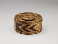 Rattle-Top Basket, 1880-1886. Creator: Unknown