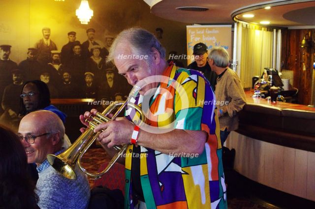Raul D'Olivera, Eastbourne Jazz Festival, Eastbourne, 20 Sept 2018. Creator: Brian O'Connor.