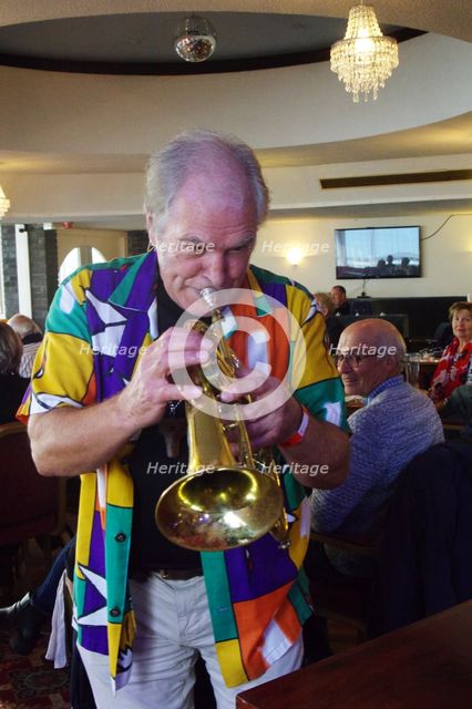 Raul D'Olivera, Eastbourne Jazz Festival, Eastbourne, 20 Sept 2018. Creator: Brian O'Connor.
