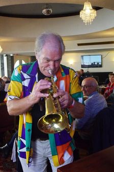 Raul D'Olivera, Eastbourne Jazz Festival, Eastbourne, 20 Sept 2018. Creator: Brian O'Connor