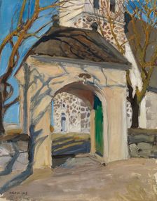 Rauma Church, 1905. Creator: Akseli Gallen-Kallela