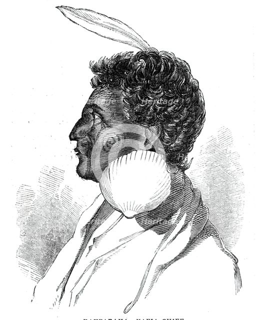 Rauparaha - Kafia Chief, 1844. Creator: Unknown.