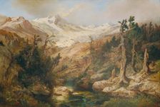 Rauris Goldberg Glacier, 1874. Creator: Adolf Obermullner