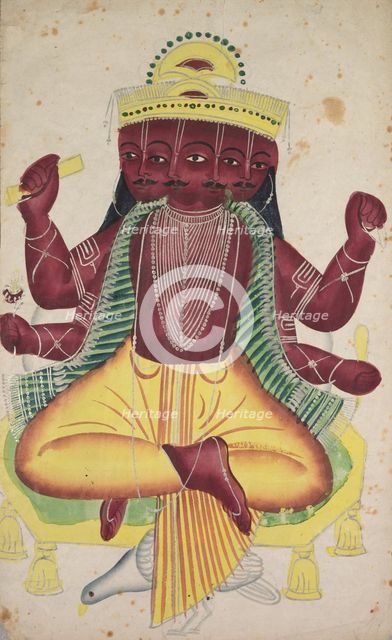 Ravana, 1800s. Creator: Unknown.