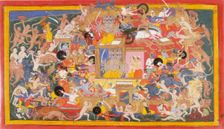 Ravana's golden palace. Creator: Unknown