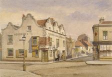 Raven Inn, Battersea, London, 1887. Artist: John Crowther