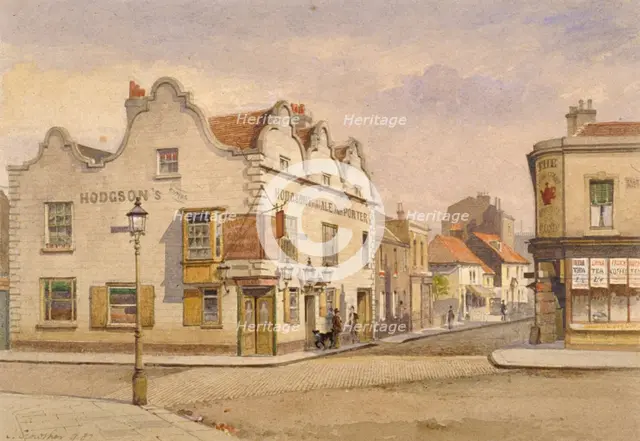 Raven Inn, Battersea, London, 1887.  Artist: John Crowther