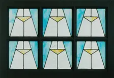 Ravinia Park Casino Building: Window, 1904 (building demolished in 1986). Creator: Peter Joseph Weber