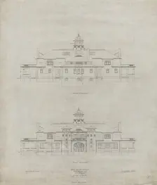 Ravinia Refectory, 1904. Creator: Peter Joseph Weber