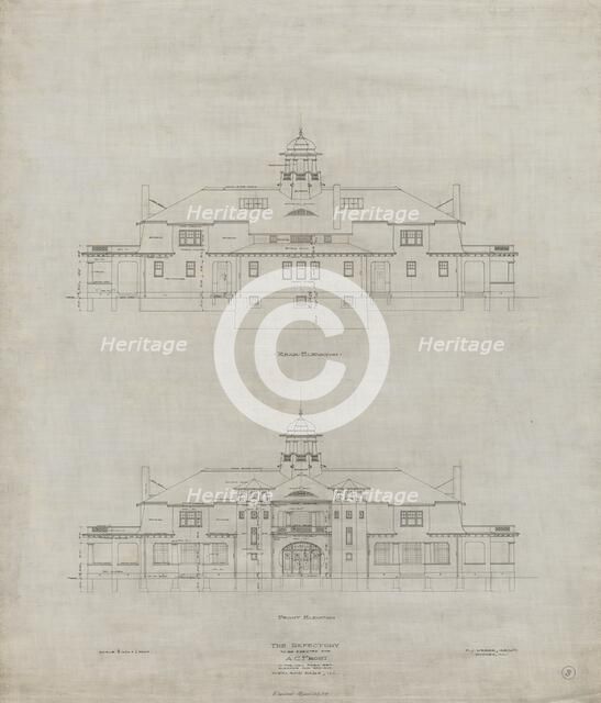 Ravinia Refectory, 1904. Creator: Peter Joseph Weber.