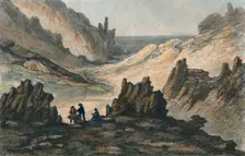 Ravins Volcaniques et Montagne de Cendre c19th century