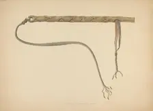 Rawhide Herder's Whip, 1940. Creator: Alexander Anderson