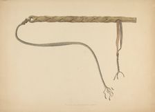 Rawhide Herder's Whip, 1940. Creator: Alexander Anderson