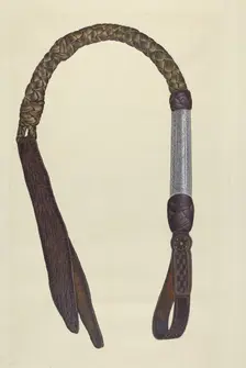 Rawhide Quirt, 1935/1942. Creator: Cecil Smith