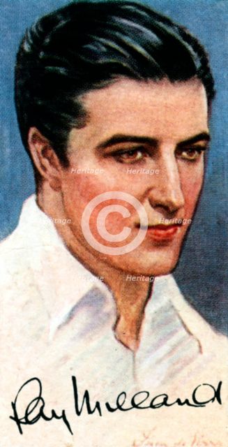 Ray Milland, (1905-1986), Welsh actor and director, 20th century. Artist: Unknown