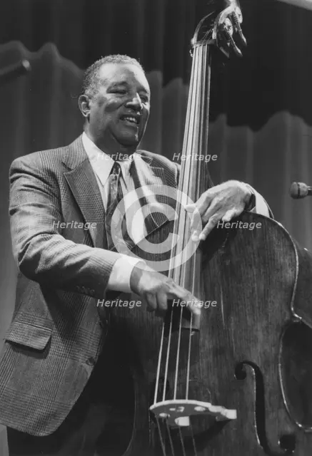 Ray Brown, North Sea Jazz Festival, 1993. Creator: Brian Foskett.