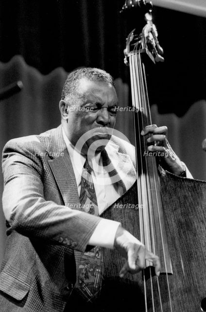 Ray Brown, North Sea Jazz Festival, The Hague, Netherlands, 1993. Creator: Brian Foskett.