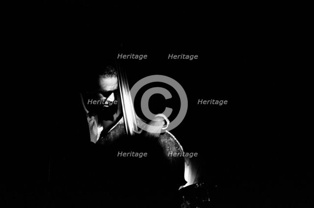 Ray Brown, Ronnie Scott's, November 1986.    Artist: Brian O'Connor.