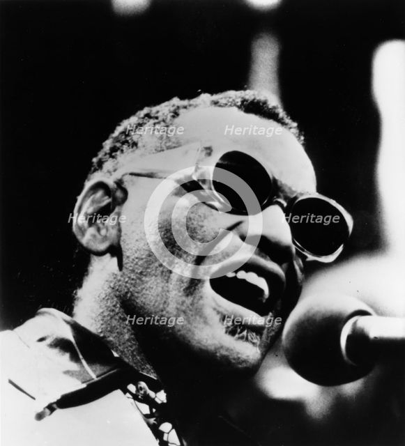 Ray Charles (1930-2004), American jazz musician. Creator: Unknown.