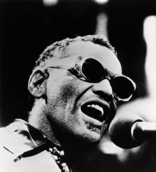 Ray Charles (1930-2004), American jazz musician. Creator: Unknown