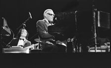 Ray Charles, Capital Jazz Festival, Knebworth, 1982. Artist: Brian O'Connor