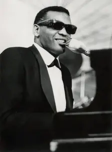 Ray Charles, American musician, Stockholm, Sweden, 1962. Creator: Unknown
