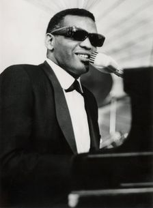 Ray Charles, American musician, Stockholm, Sweden, 1962. Creator: Unknown