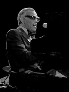 Ray Charles, Knebworth, 1982. Artist: Brian O'Connor