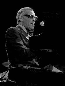 Ray Charles, Knebworth, 1982. Artist: Brian O'Connor