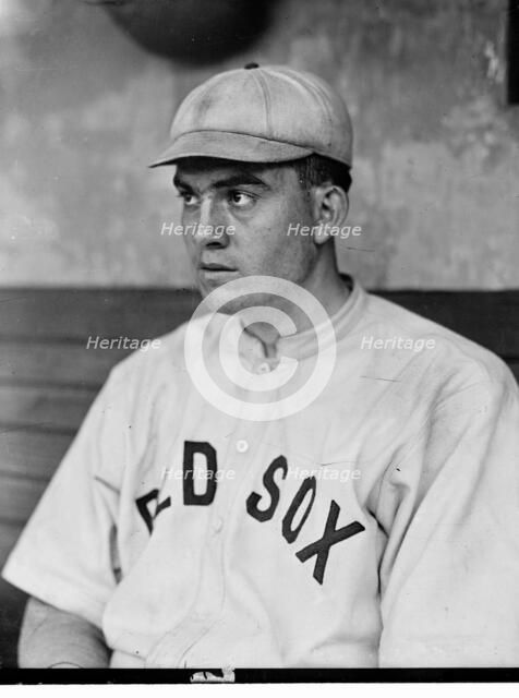 Ray Collins, Boston AL (baseball), 1913. Creator: Bain News Service.