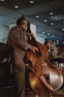 Ray Drummond, Jazz Inn Party, Nordwijk, Netherlands, 1989. Creator: Brian Foskett